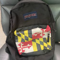 Hand painted Jansport Backpack
