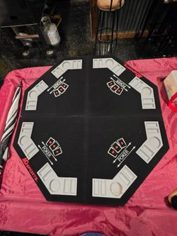 Dart board and poker table top