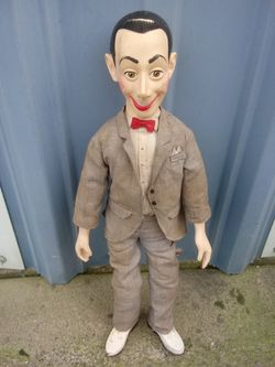 Vintage Pee Wee Herman Talking Pull String Doll