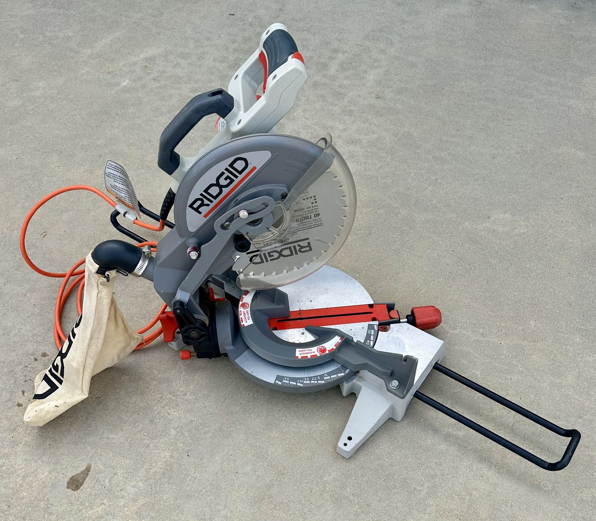 Rigid 10” Miter Saw