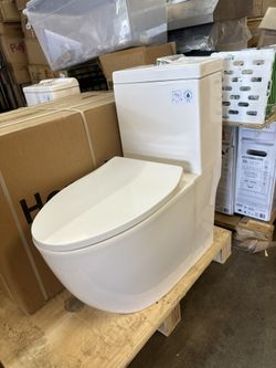 BARON, W888 1-Piece Toilet Bowl