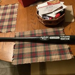 Chicago White Sox Full Size Wooden Bat SGA By Chicago tribune 2002