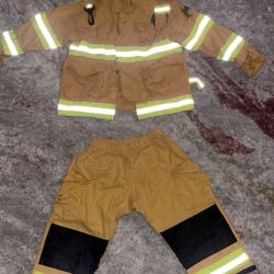 Kids Fire Fighter Costume