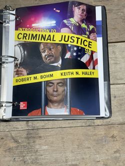 Introduction To Criminal Justice(TextBook)