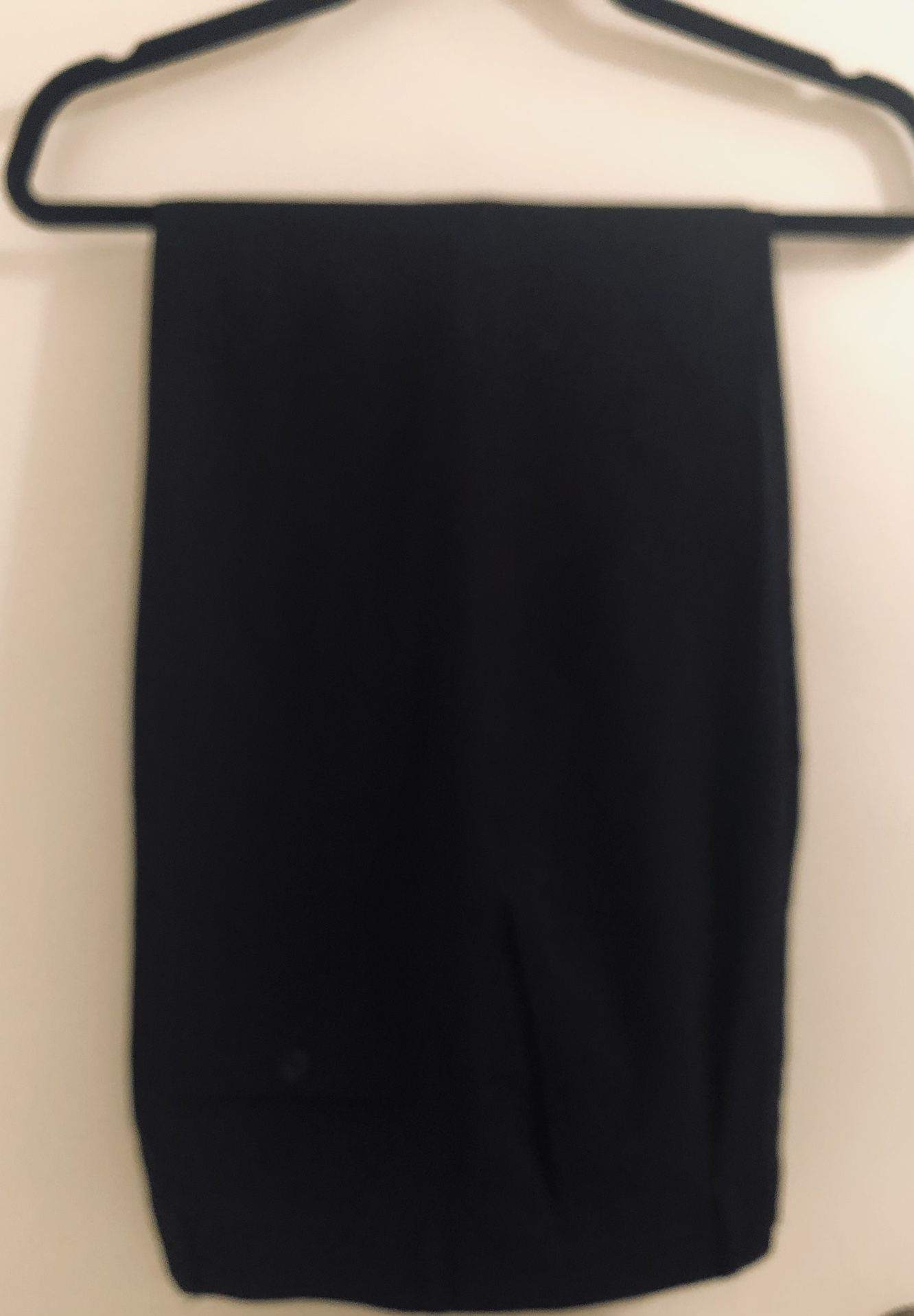 Armani Collezioni Black Dress Pants/Slacks GC-They’re Marked 38x32 But I believe they were taken in on waist-Measured and came up with 30-32 x 32 