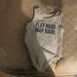 Play Hard Nap Harder Onesie 