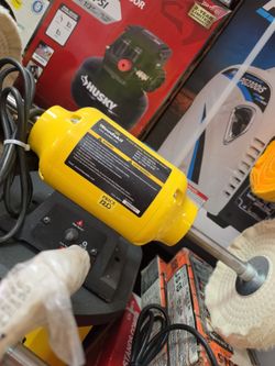 Woodskil 8in dual speed bench buffer, New, Financing Available