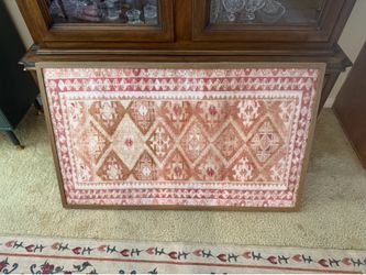 Large Aztec Carpeted Artwork $35 obo