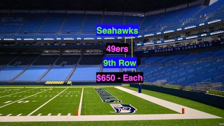 Seahawks 49ers Tickets