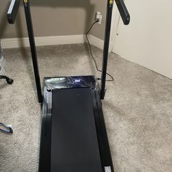 Goplus superfit 1100W Folding Treadmill Electric Motorized Power Fitness Running Machine w/Support