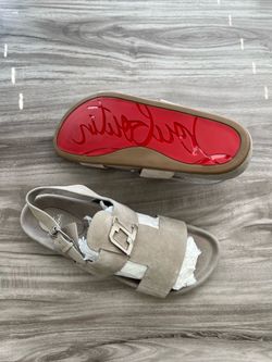 $949 Christian Louboutin Calf Dhabubizz Sandal BRAND NEW