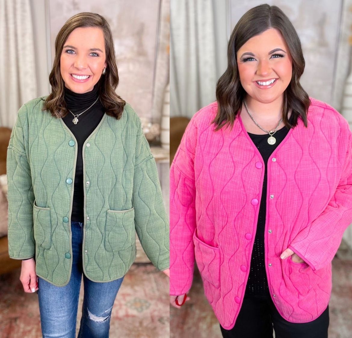 Pink Jacket Size Medium Brand New