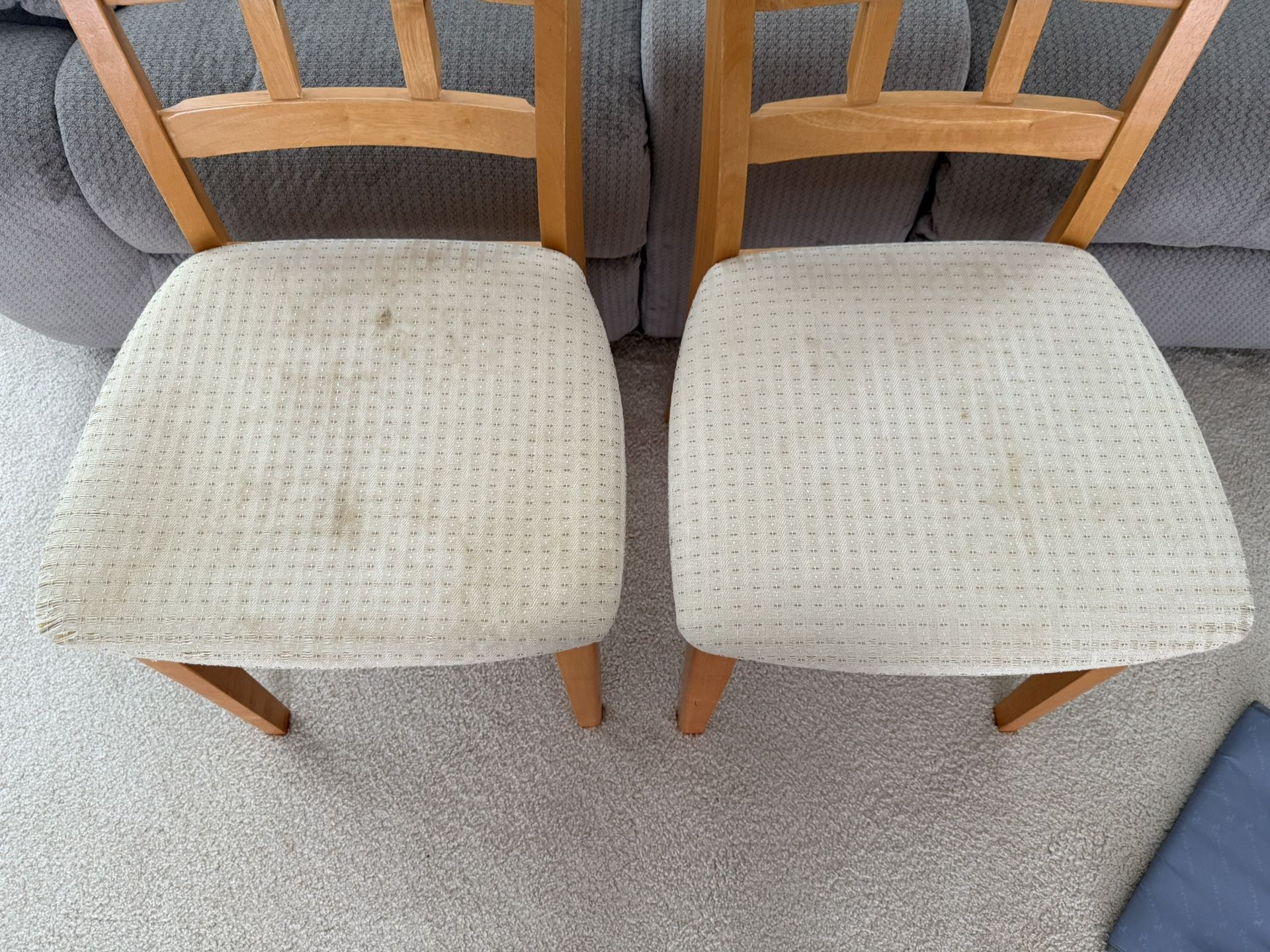 Solid Wood Dining Room Chairs 4