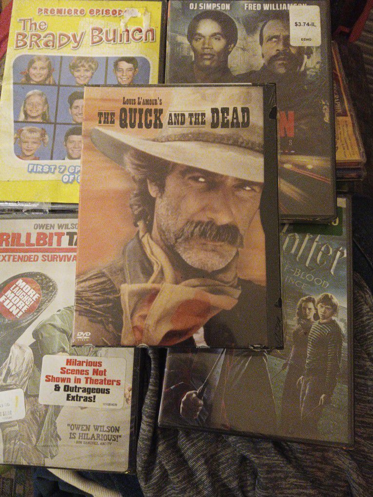 New THE QUICK AND THE DEAD dvd