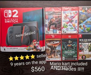 Switch 2 with Mario Kart AND Hades 2