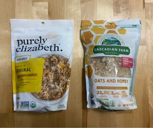 Granola - purely elizabeth or Cascadian farms