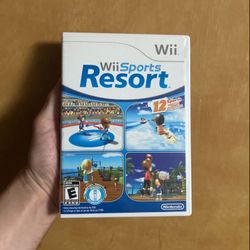 Wii Sports Resort for Nintendo Wii video game console system Motion Plus motionplus golf bowling basketball