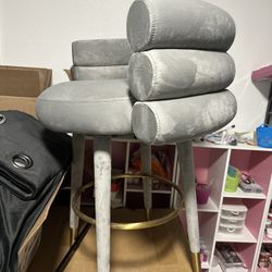Brand NEW Gray Bar Stool