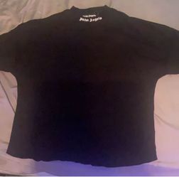 Palm Angels Black Logo T-Shirt oversized XS