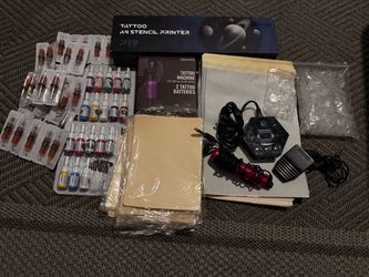 Complete Tattoo Starter Kit with Stencil Printer