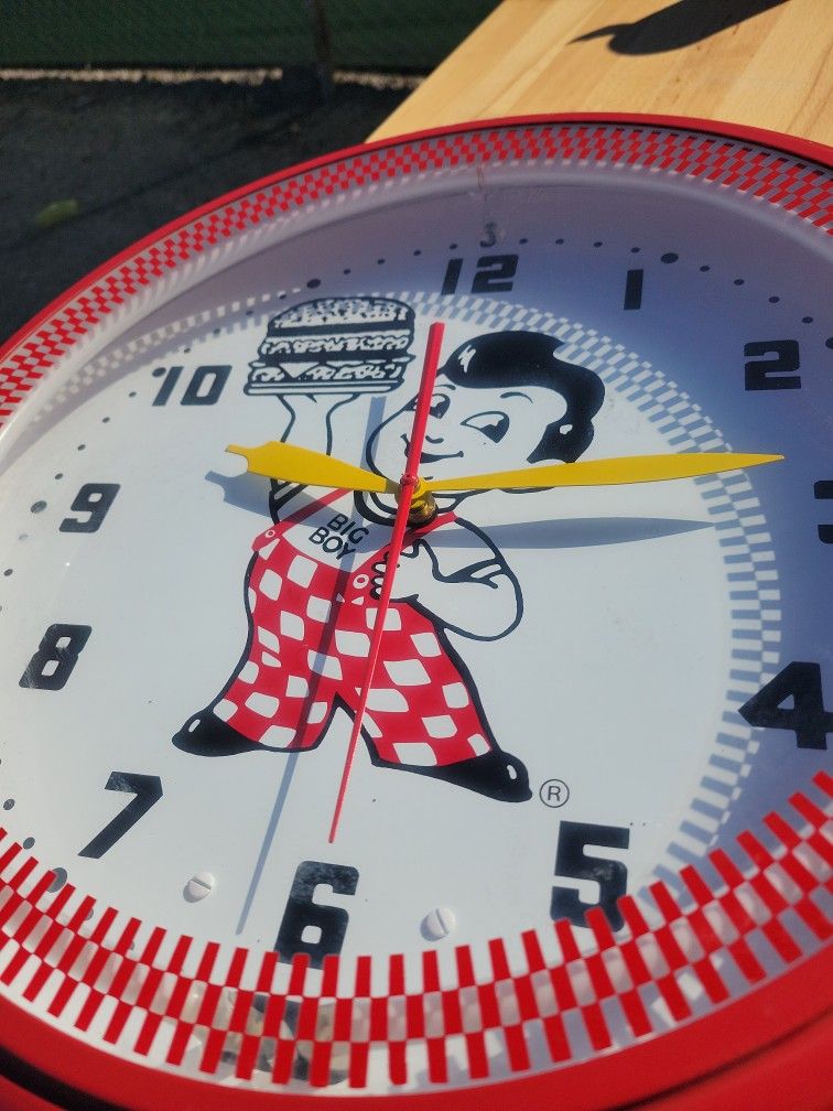 Wall Clock Big Boy