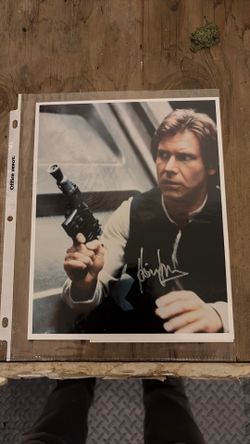 Harrison Ford Star Wars autograph with COA