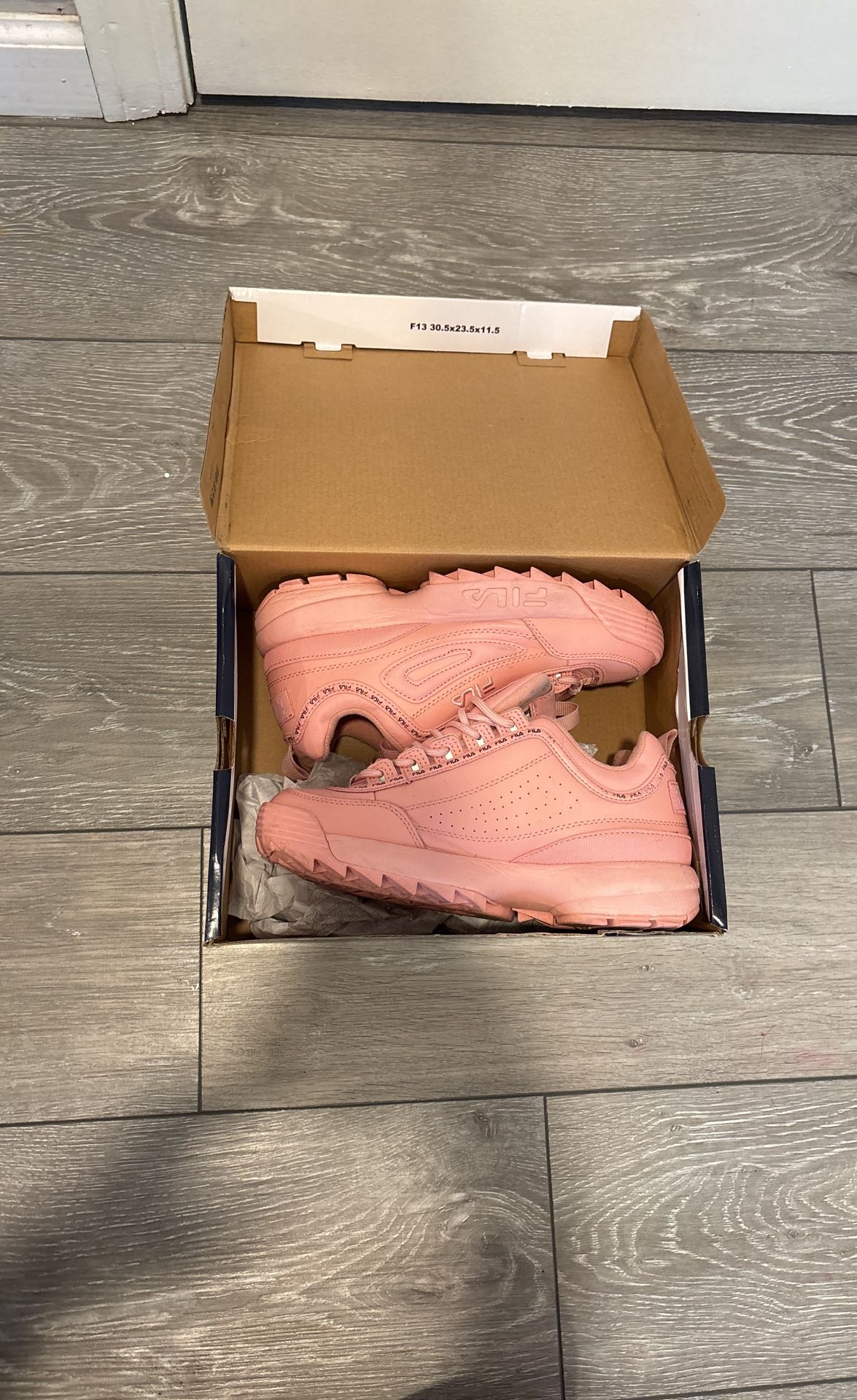 Pink Fila Sneakers