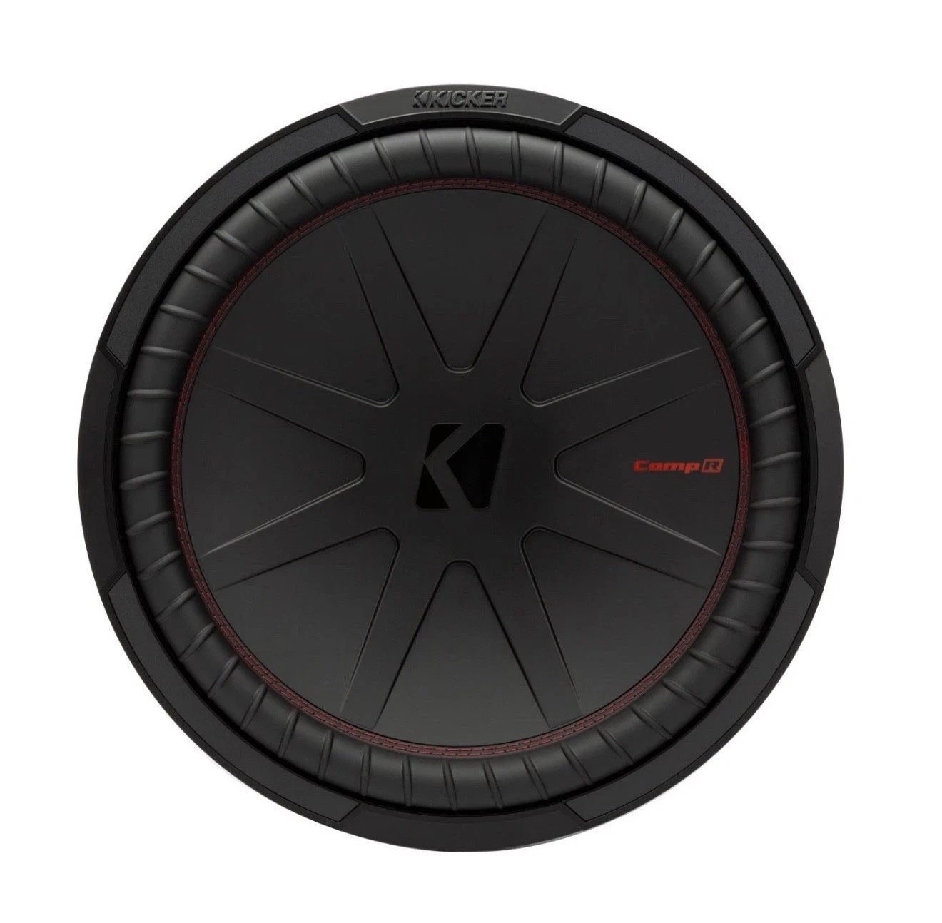 LIKE NEW - KICKER 48CWR152 CompR 15” 1600 Watt Subwoofer DVC 4-Ohm Car Sub CWR15-4 COMP R15