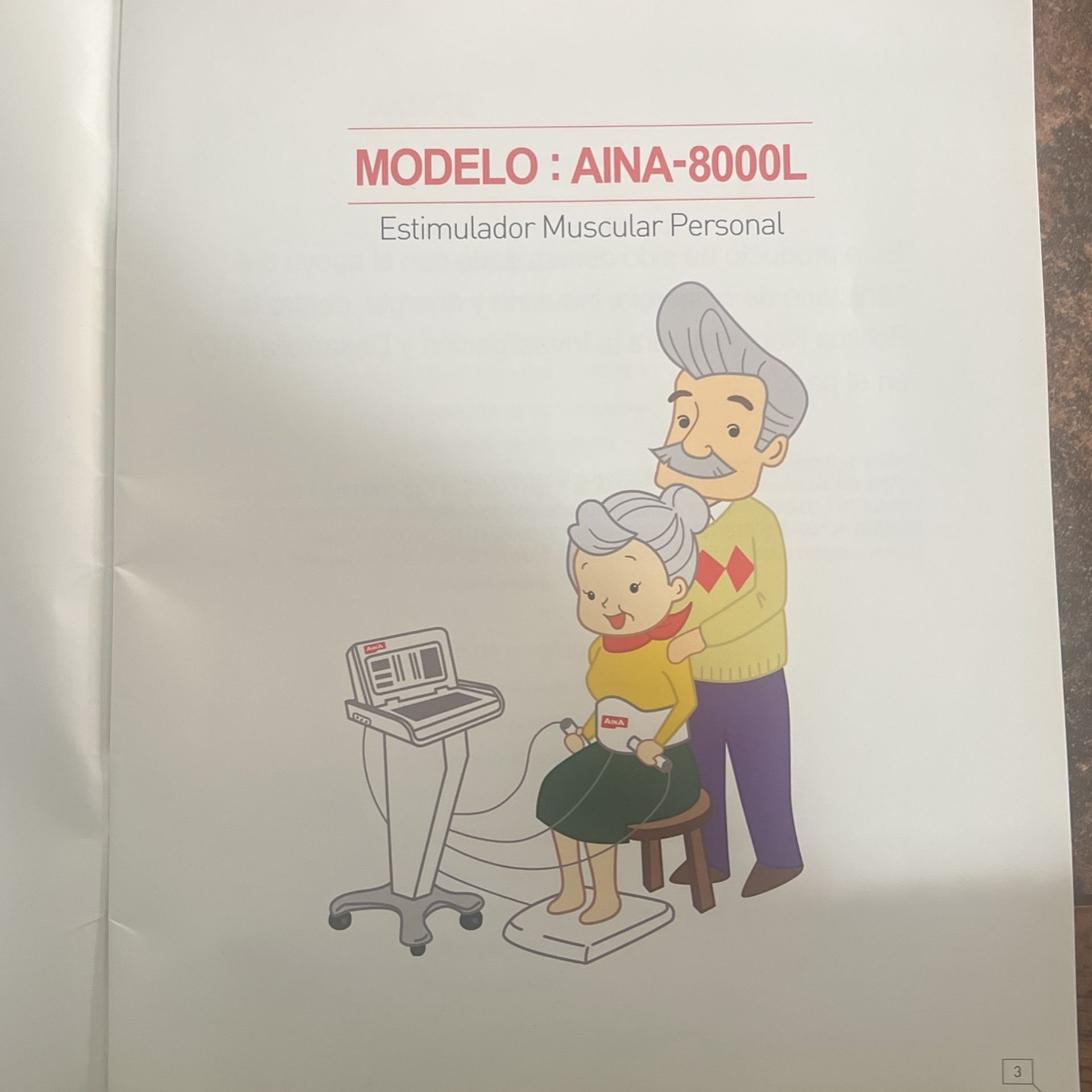 SMARTRON (AINA-8000L) Muscle stimulator