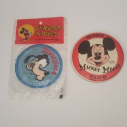 Vintage Disney Patch & Button