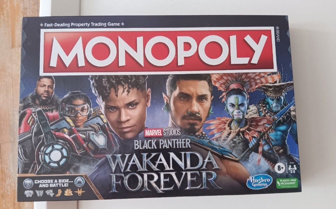 Monopoly Marvel Studios Black Panther Wakanda Forever