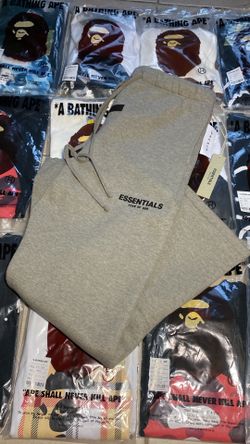 Essential sweatpants Uncuffed size medium