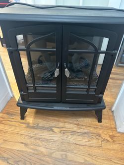 Freestanding Electric Fireplace Stove Heater