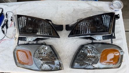 97-05 Chevy Venture Smoke Headlights Corner Lights