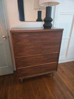 MCM wood dresser - great condition