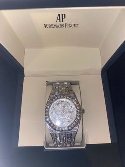 Mossainite Diamond AP Watch