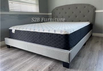 Full Grey Burlap With Ortho Matres!!