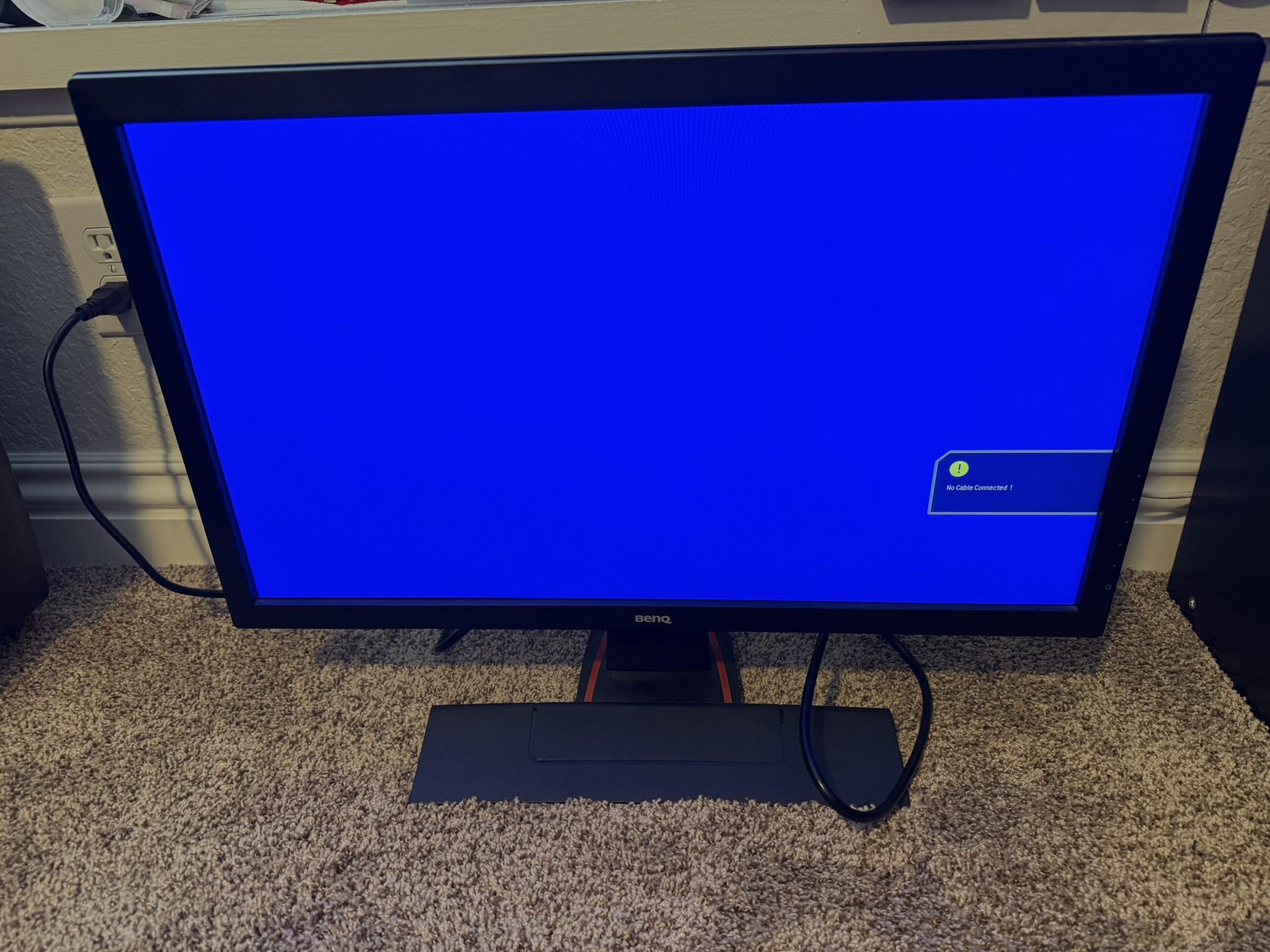 24 inch BenQ Computer Monitor GL2450-B With Onboard Speakers