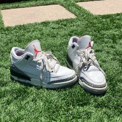Jordan 3 White Cement Size 8