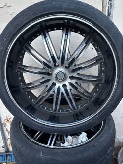 26” velocity rims and tires