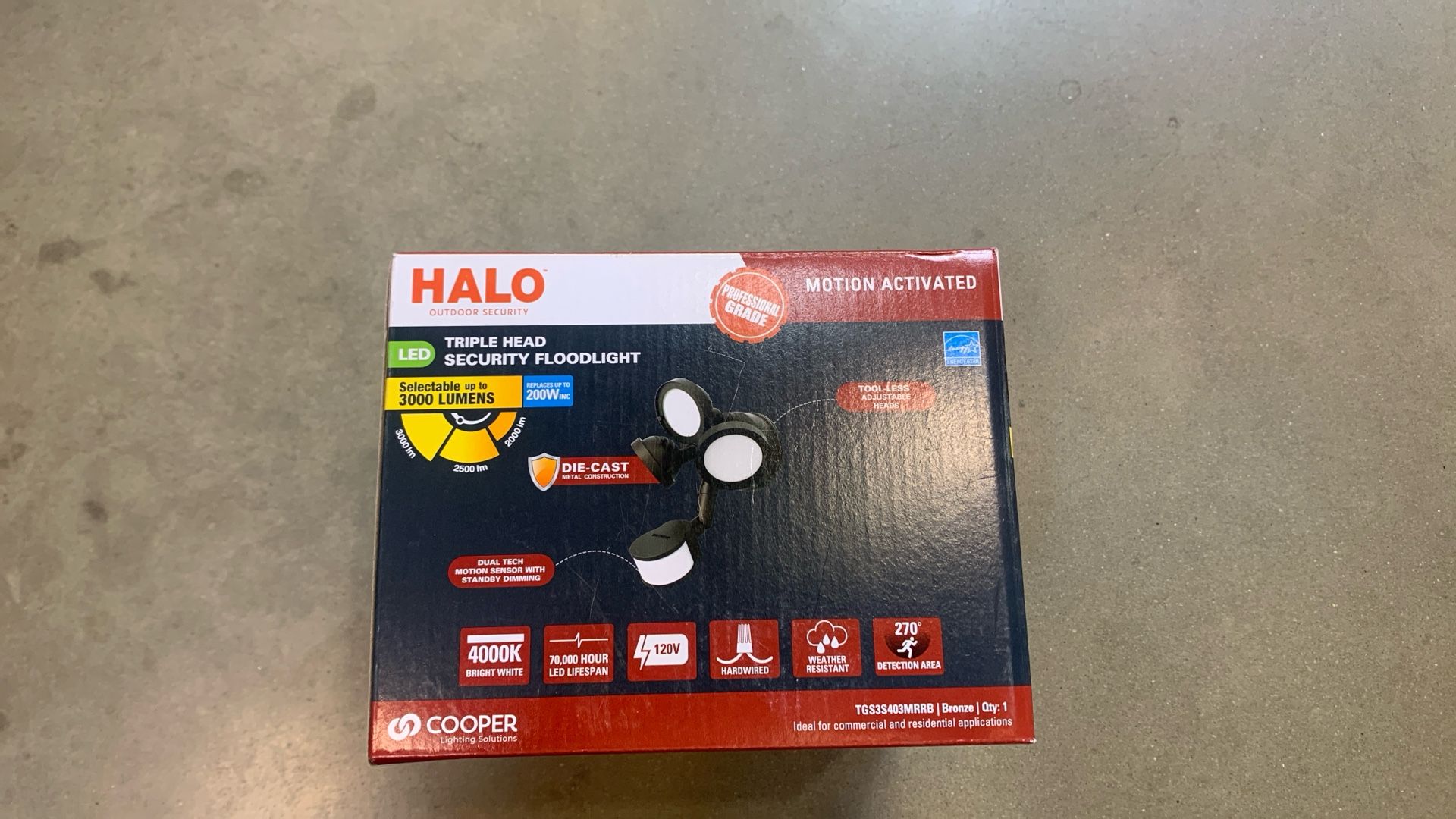 Halo Outdoor Motion Security Floodlight β $85 OBO