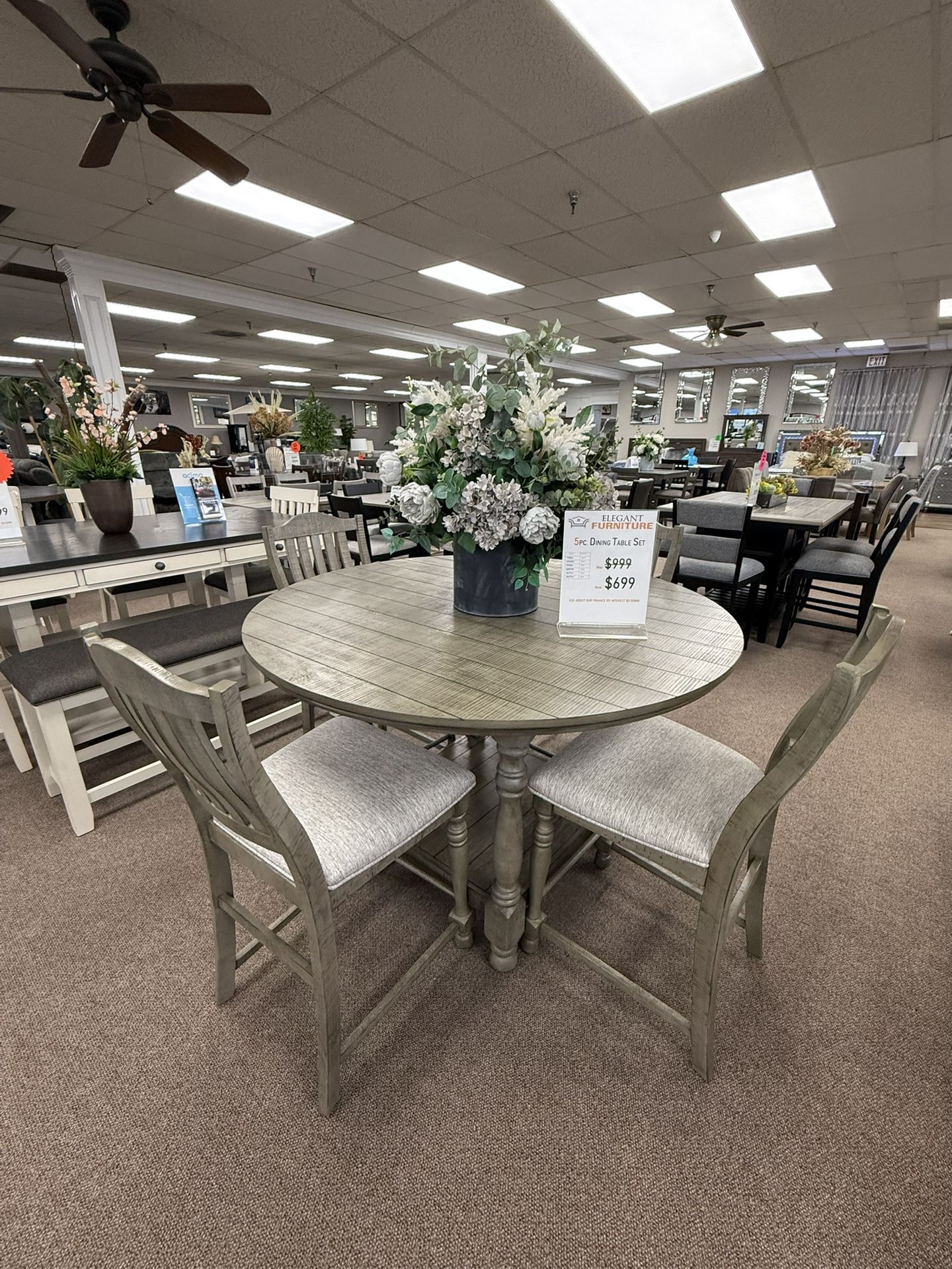 5 Pc Dining Table