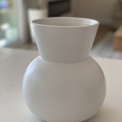 White Medium Vase