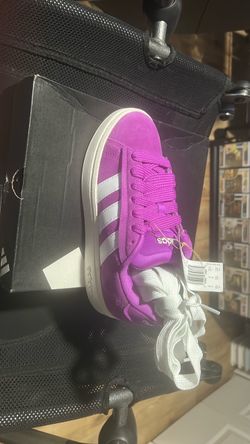 Adidas Low-Top Sneakers Purple Suede