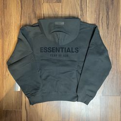 Black Essentials Hoodie 