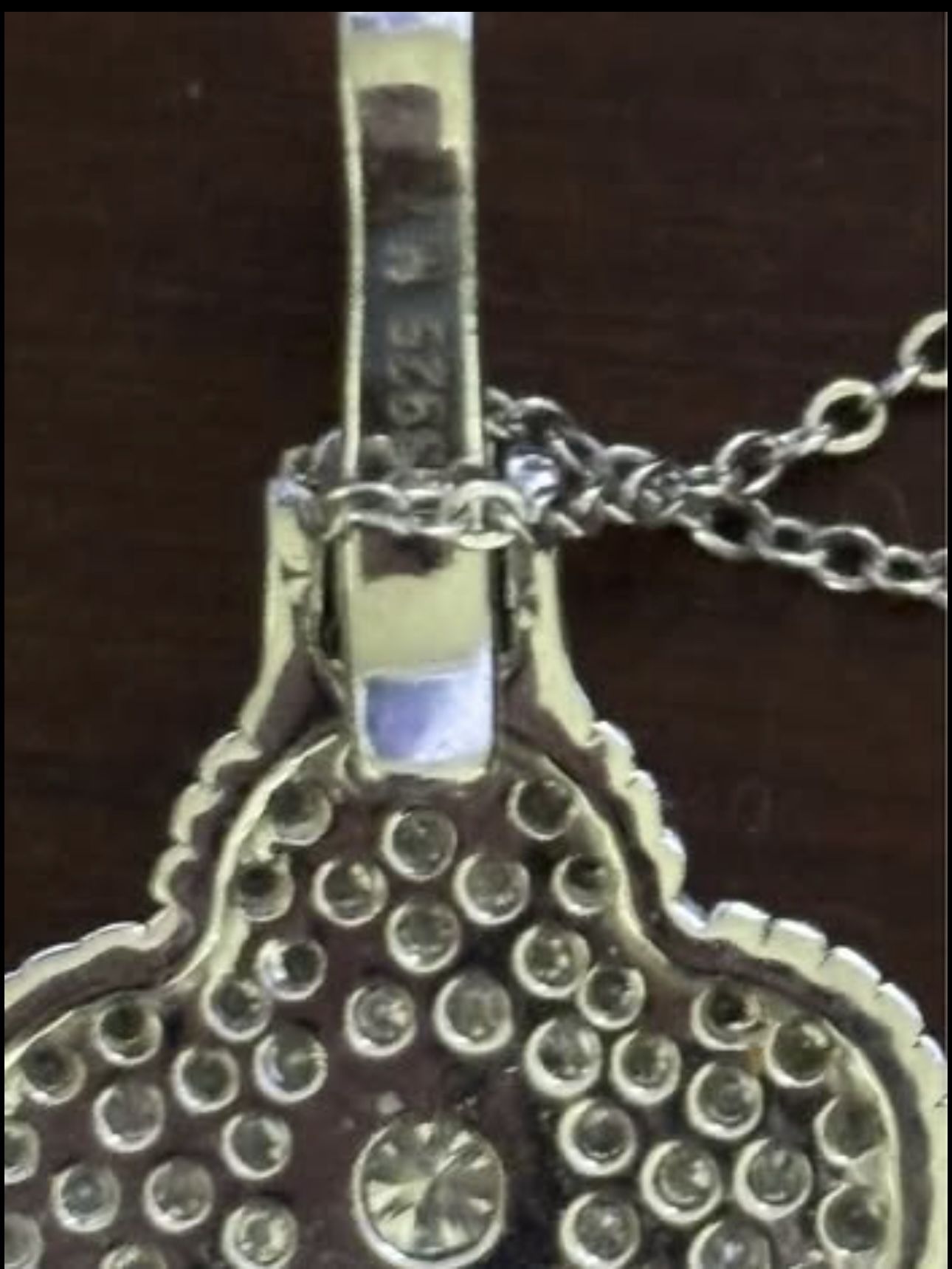 Beautiful Clover Necklace And Infinite Ring (sz6)