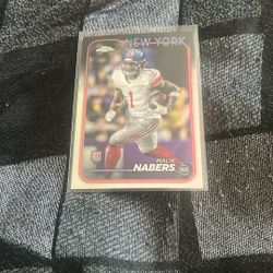 Malik Nabers Rookie Card 🔥