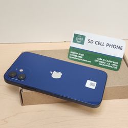 iPhone 12 64 GB Blue Unlocked For Any Carrier Excellent Condition 