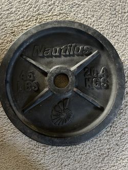 Pair Of 45 Pound Weights