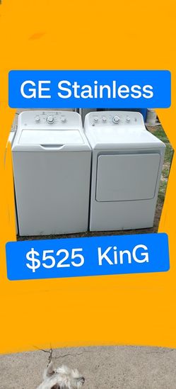 GE KinG $525 Washer Dryer / Stackable Water Heater Boiler Stove